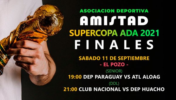 La supercopa amistad, llega a sus finales.